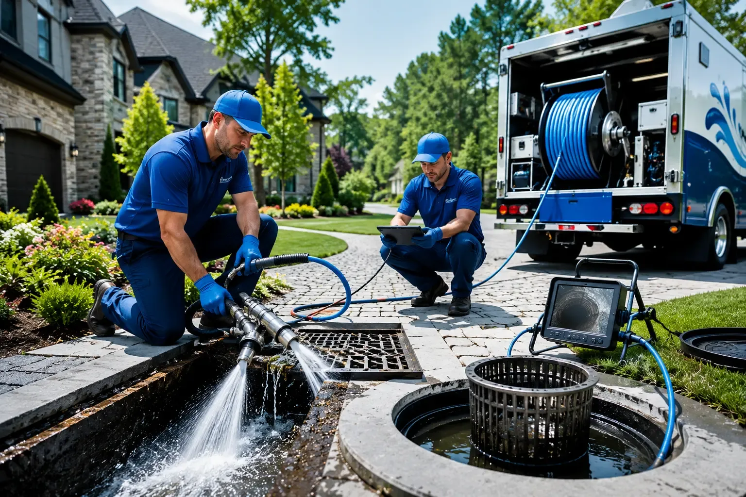 Local outdoor drain cleaning professionals in Pope Army Airfield, NC
